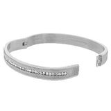Silver Glitter Bangle