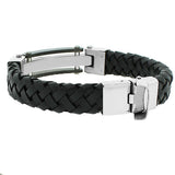 Black Dash Leather
