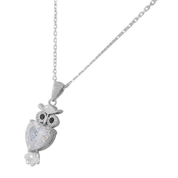 Shining Owl Pendant