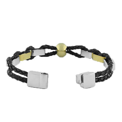 Men's Gold Ball Braided