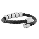 Silver Peg Leather