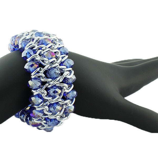 Blue Sky Pearl Bracelet