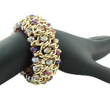 Gold Sun Pearl Bracelet