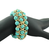Green Trend Pearl Bracelet