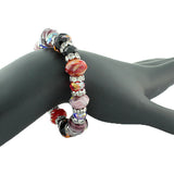 Multi Glass Bead Bangle