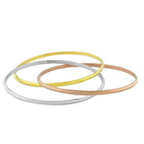 Polished Gold Bangles