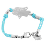Light Blue Hamsa Bracelet