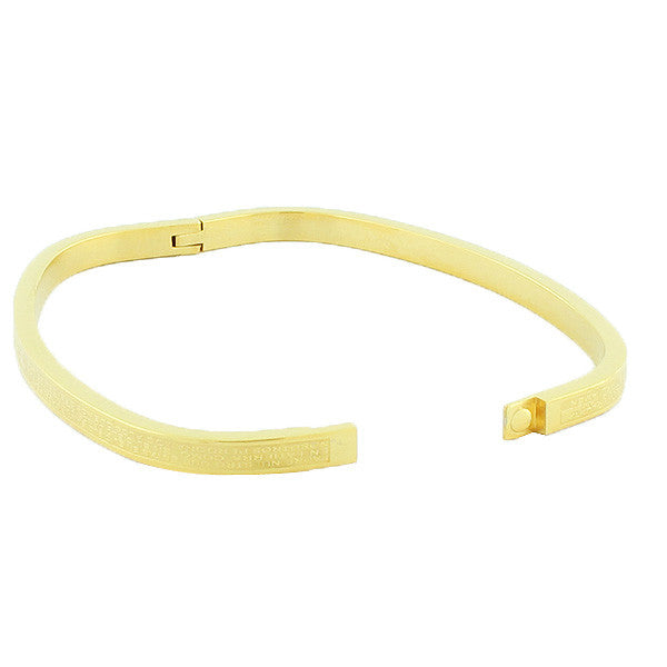 Gold Square Bracelet
