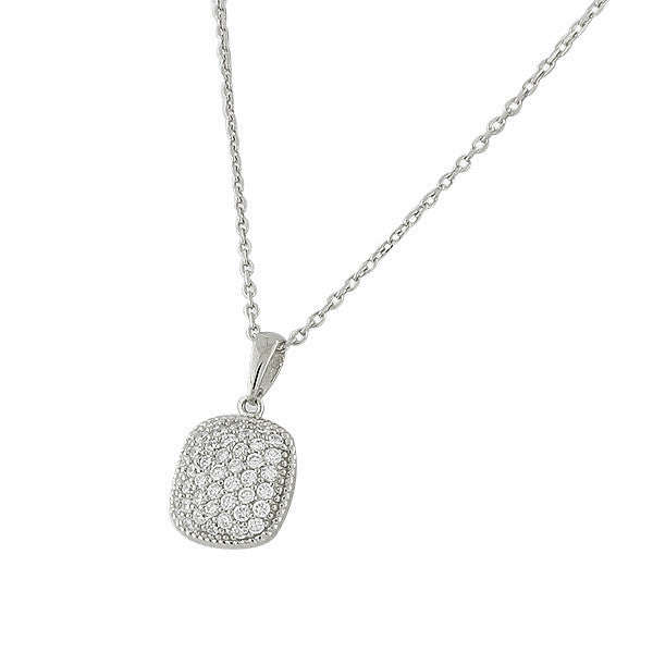 Silver Square Pendant