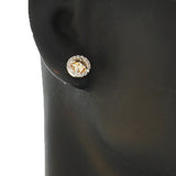 Opal Round Studs Girls