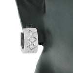 White Diamond Huggies