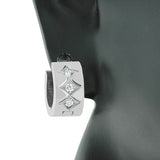 White Diamond Huggies