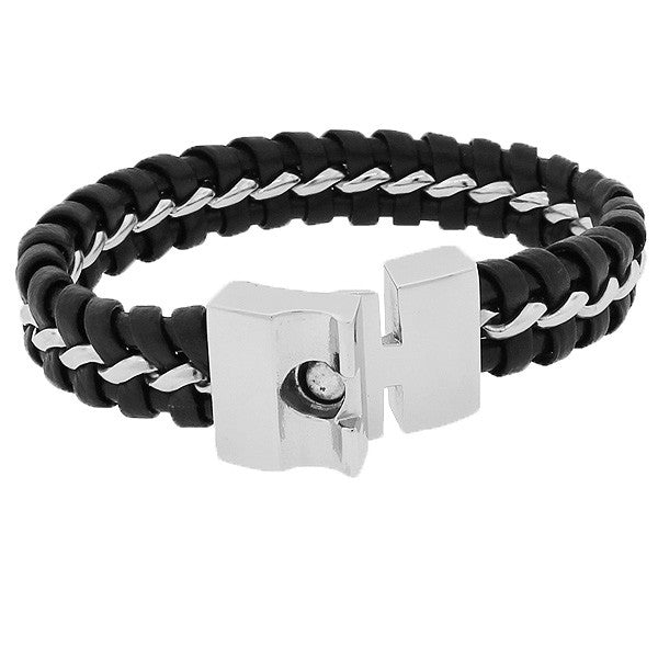 Black Ribbon Bracelet