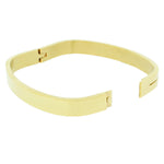 Gold Square Bangle