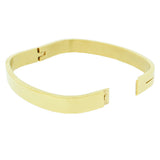Gold Square Bangle