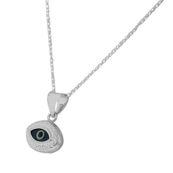 Greek Key Evil Eye