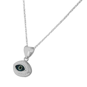 Greek Key Evil Eye