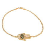Gold Chain Hamsa