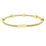 Golden Twist Bangle
