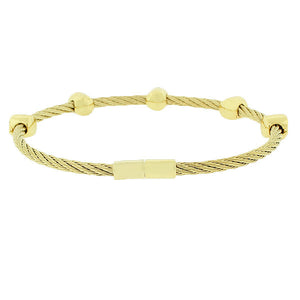 Golden Twist Bangle