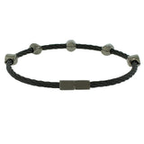 Black Twist Bangle