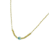 Turquoise Gold Beads