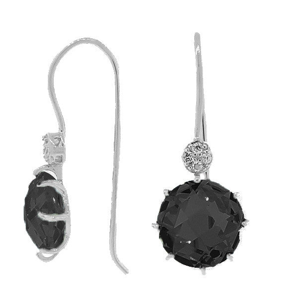 Elegant Black Earring Set