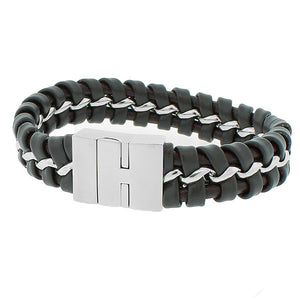 Wrapped Black Bracelet