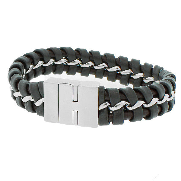 Wrapped Black Bracelet