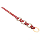 Red Hoops Wristband