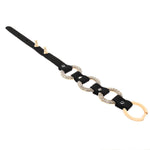 Black Hoops Wristband