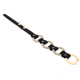 Black Hoops Wristband