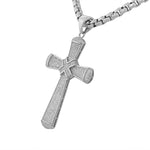 Criss-Cross Latin Pendant
