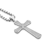 Criss-Cross Latin Pendant