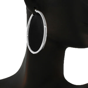 Absolute Silver Hoops