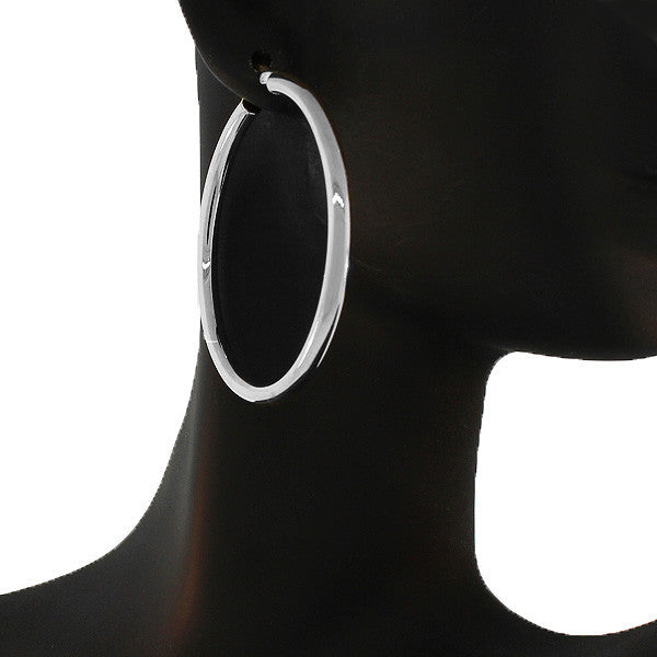Absolute Silver Hoops