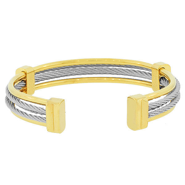 Silver & Gold Bangle