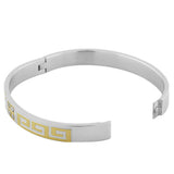 Golden Key Clasp Bangle