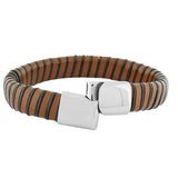 Light Brown Leather Clasp