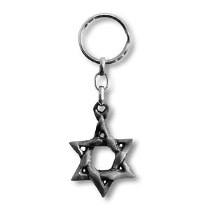 Jewish Star of David Key Chain - Made in Israel