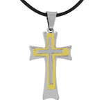 Gold Layer Cross Necklace