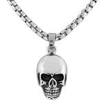 Men's Head Skull Pendant