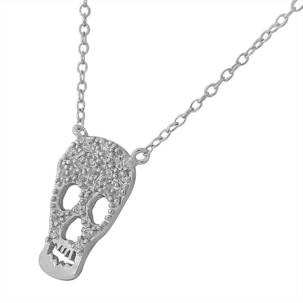 Clear Skull Pendant