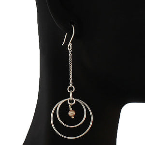 Pink Pearl Dangles