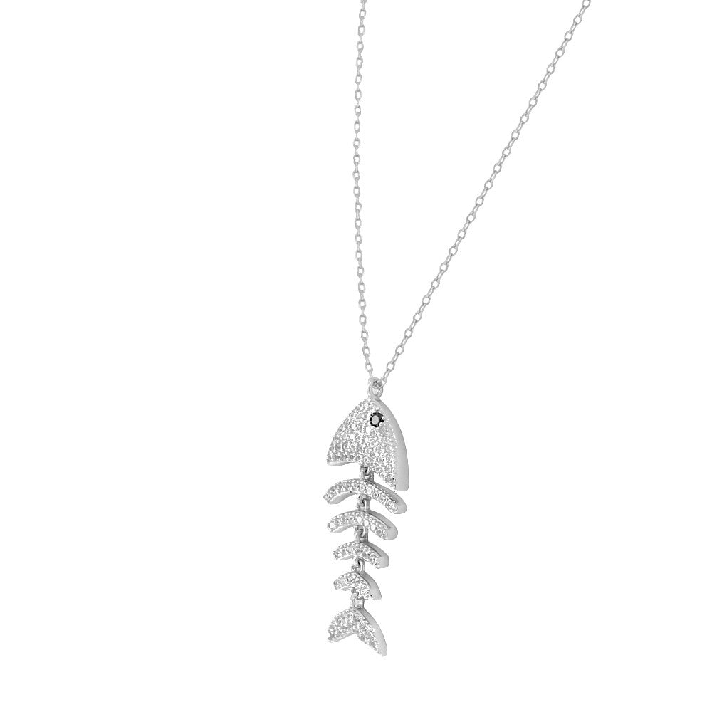 Bone Fish Pendant