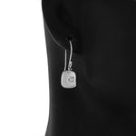 White Square Dangles