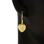 Golden Heart Dangles