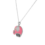 Pink Elephant Pendant