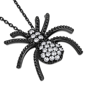 Black Spider Pendant
