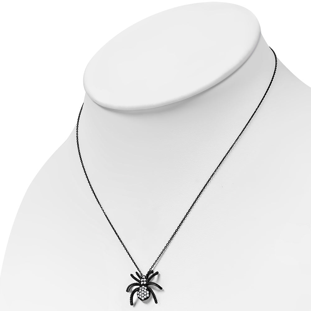 Black Spider Pendant
